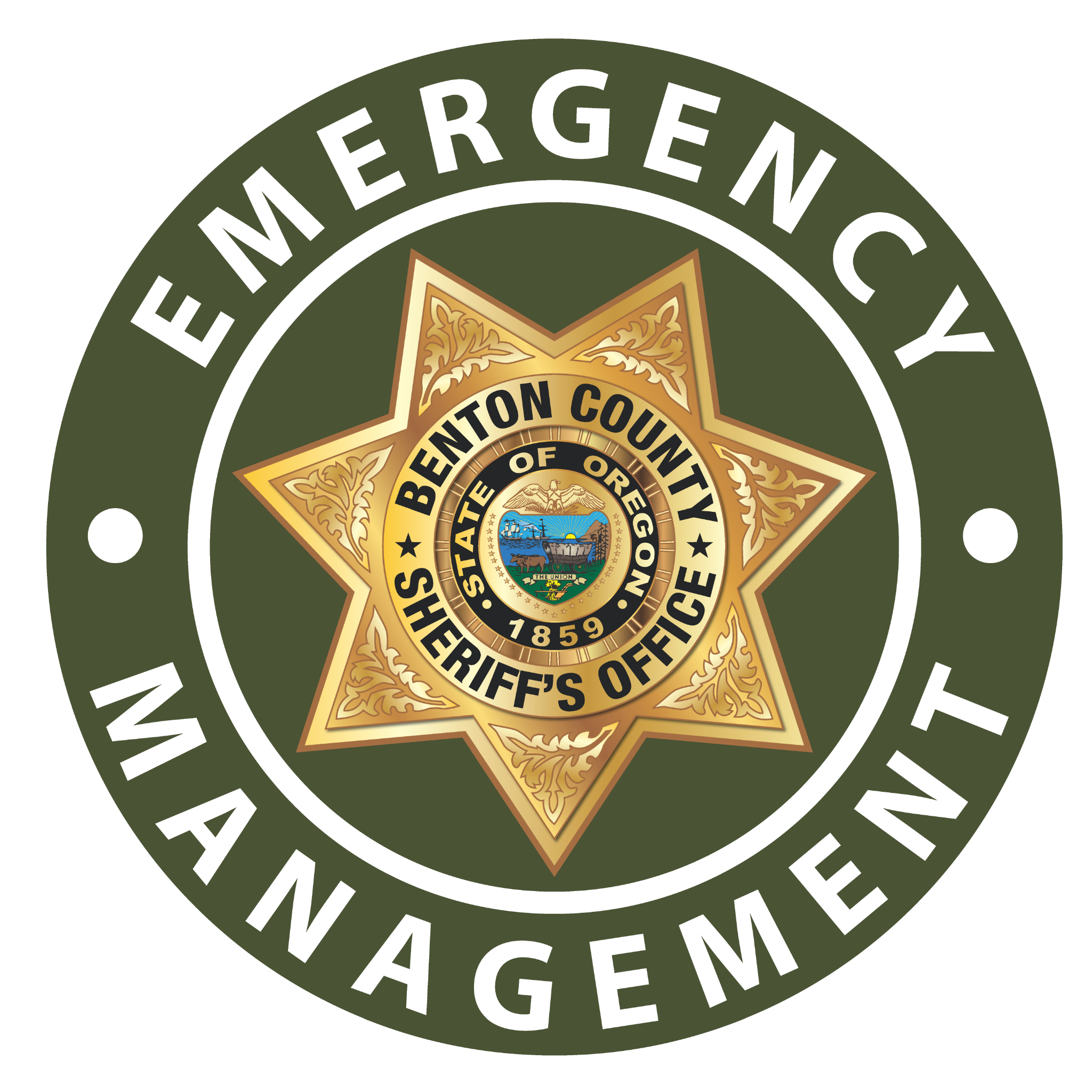 Benton County Sheriff’s Office Emergency Management logo